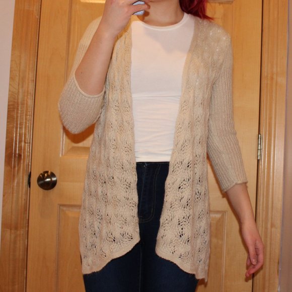 Tan Cardigan - Picture 4 of 6
